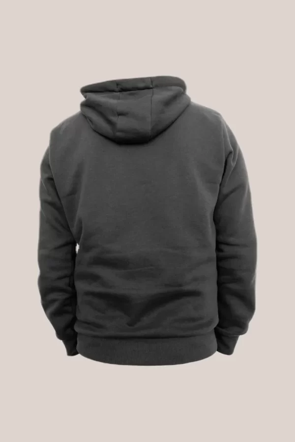 Charcoal  Grey Hooded Top - Image 3