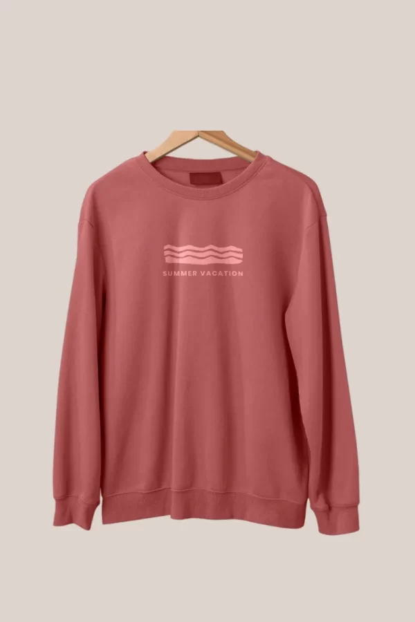 Pink Printed Sweatshirt - Image 2